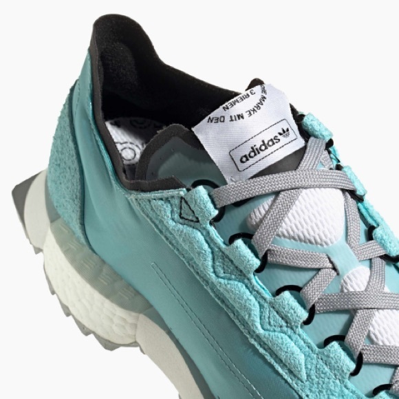 NWOT ADIDAS SL 7600 TREFOIL BLUE Running SPIRIT SHOES /SNEAKERS 8 - Picture 8 of 12